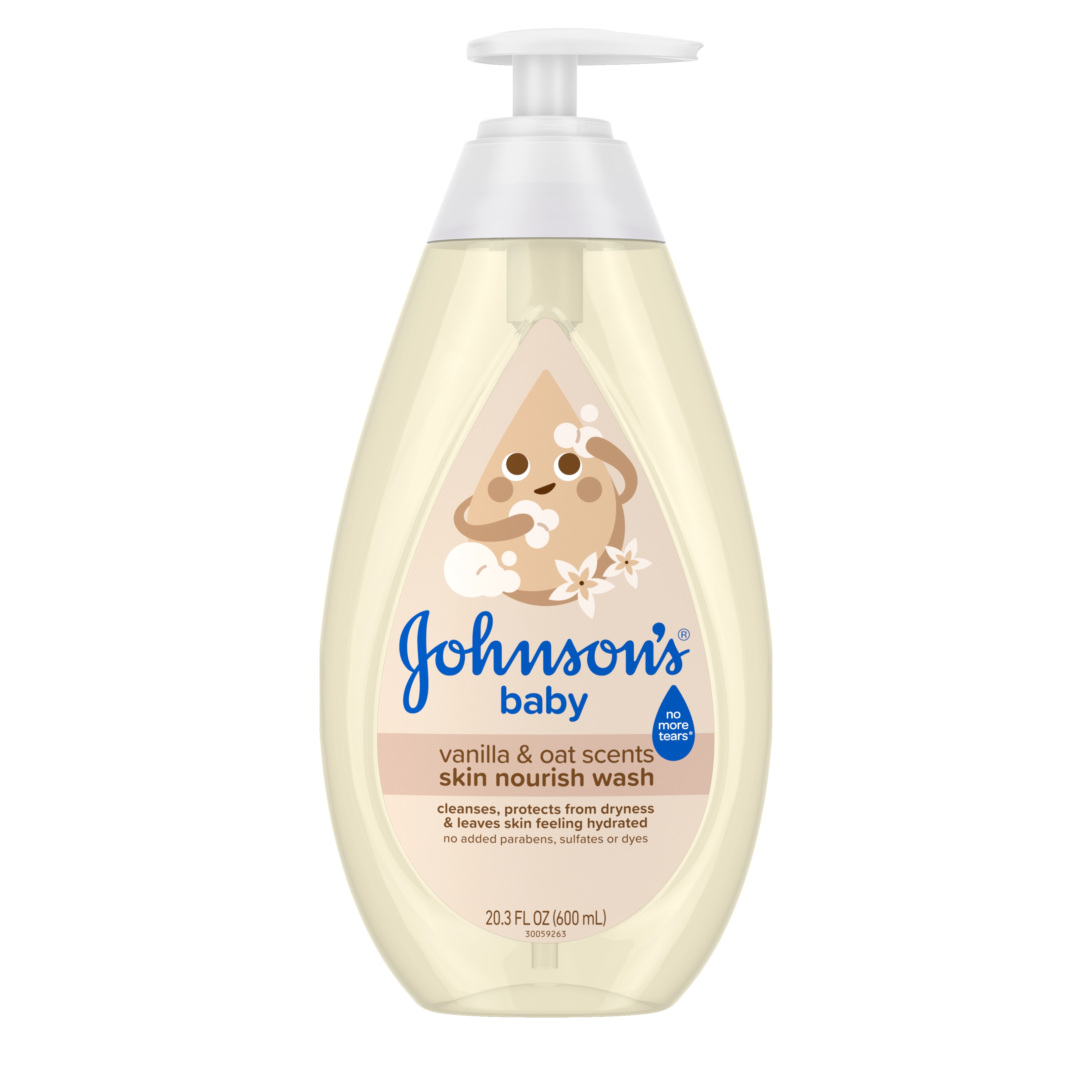 [381371196494] Baby Skin Nourish Wash, Vanilla & Oat Scents