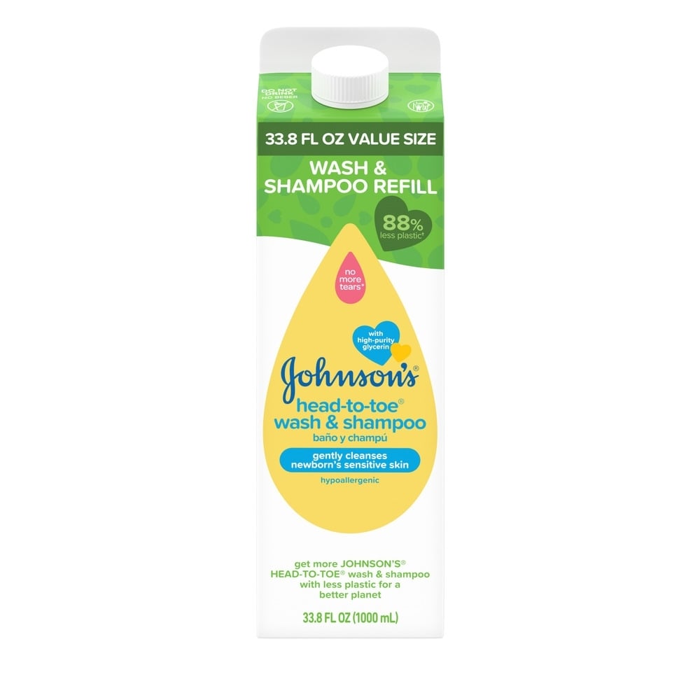 [381372023584] Johnson'sÂ® Head-To-ToeÂ® Wash & Shampoo Value Refill