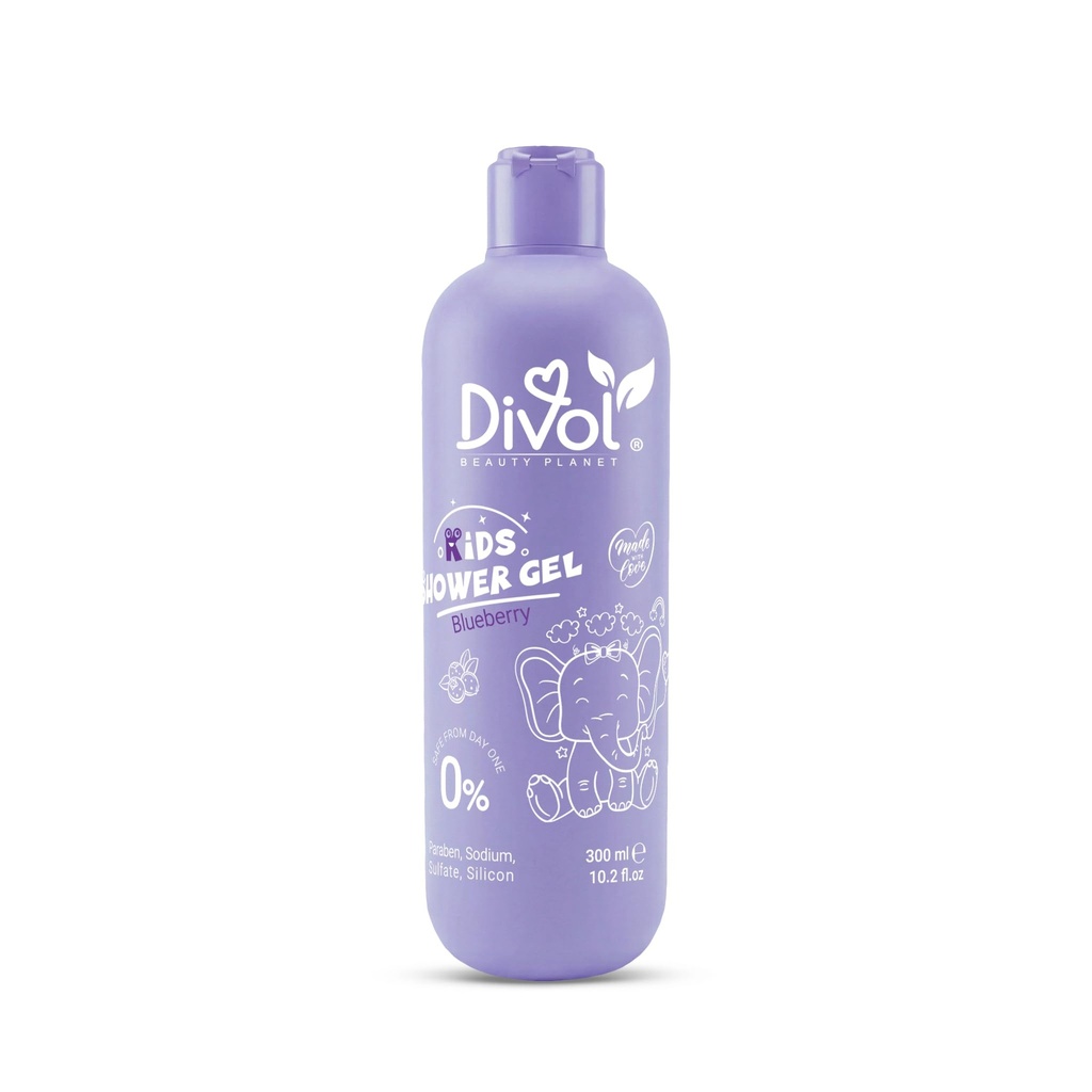 [6772505014182] Divol Shower gel Blueberry 300ML