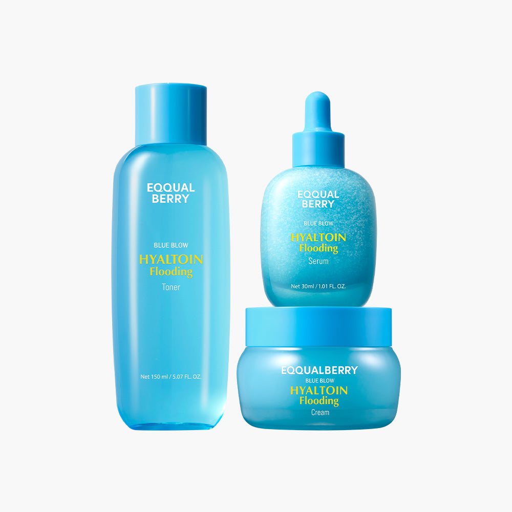 [EQQUALBERRY_016] Hyaltoin Flooding Trio (Toner + Serum + Cream)