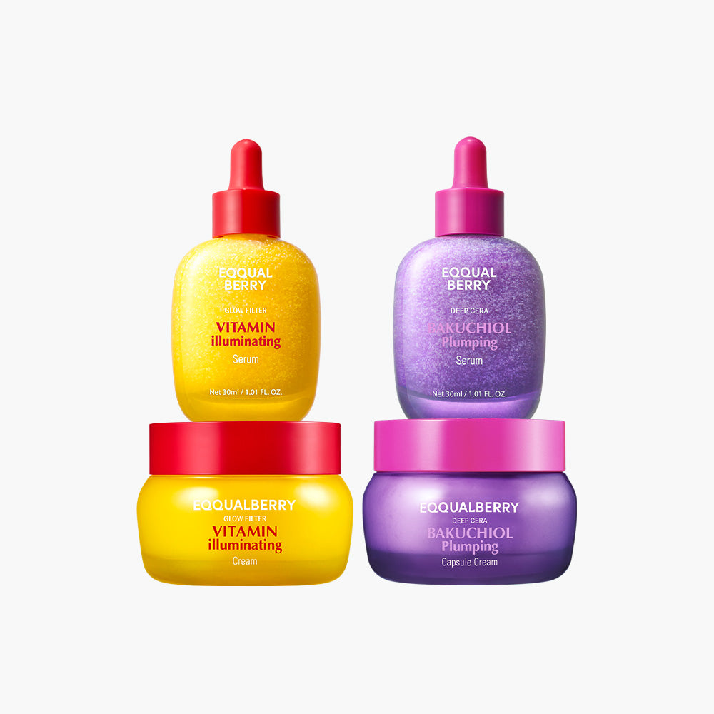 [EQQUALBERRY_025] [EXCLUSIVE] Glow & Smooth Boost Set