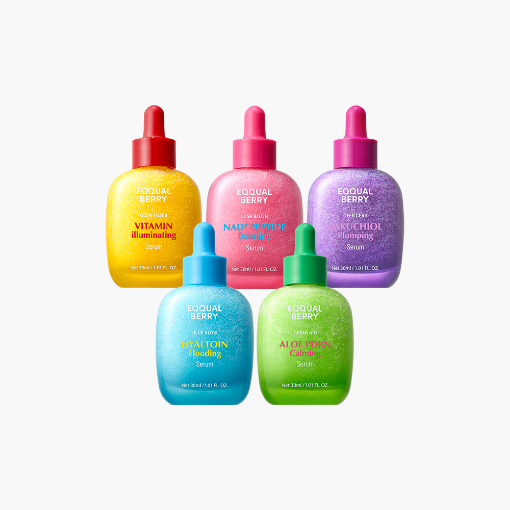 [EQQUALBERRY_029] [EXCLUSIVE] 5-Serum Complete Set