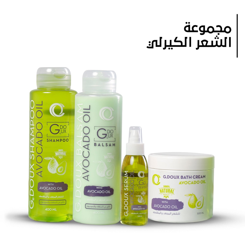 [GDOUX_001] G-Doux Avocado - Curly and Dry Hair Routine