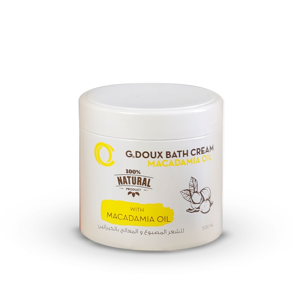 [GDOUX_010] G-Doux Macadamia Bath Cream 500 GM