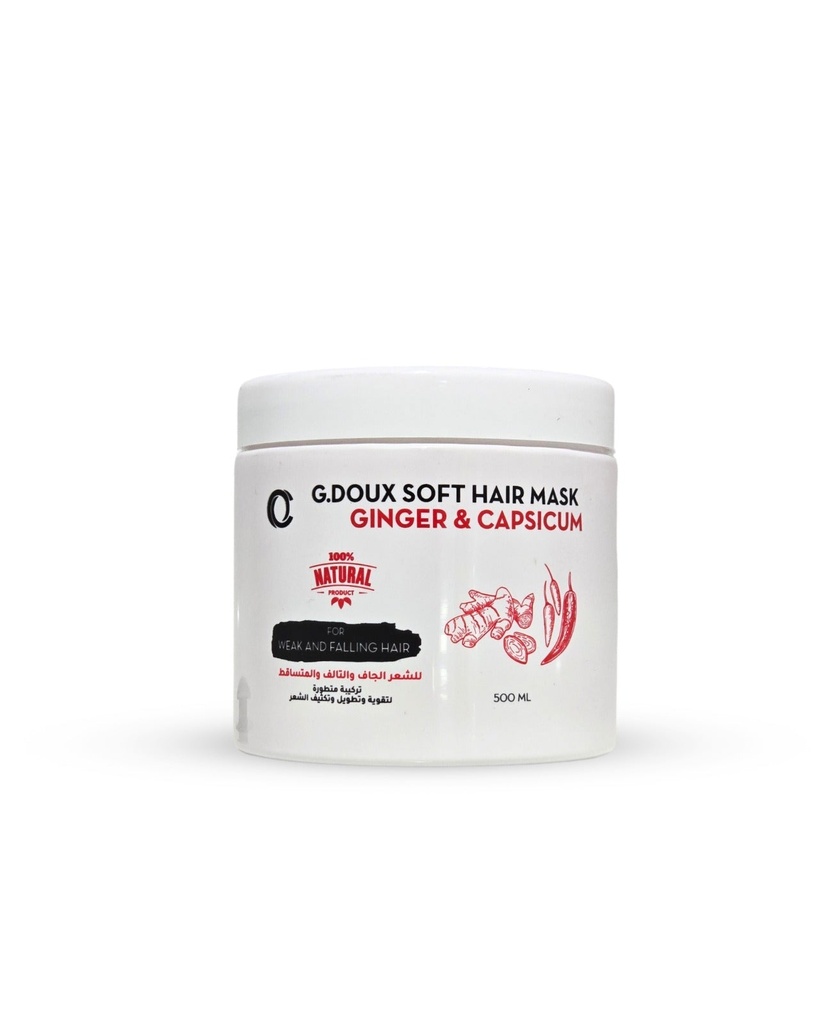 [GDOUX_022] G-Doux Ginger and Capsicum Bath Cream 500 GM