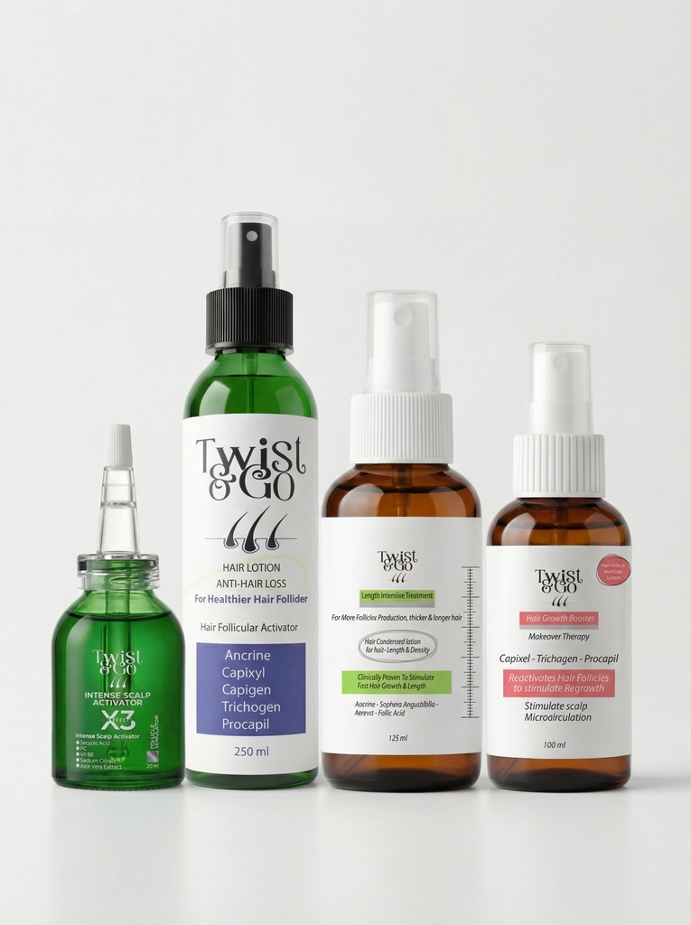 [TWIST_GO_001] Scalp Revival & Power Growth Routine