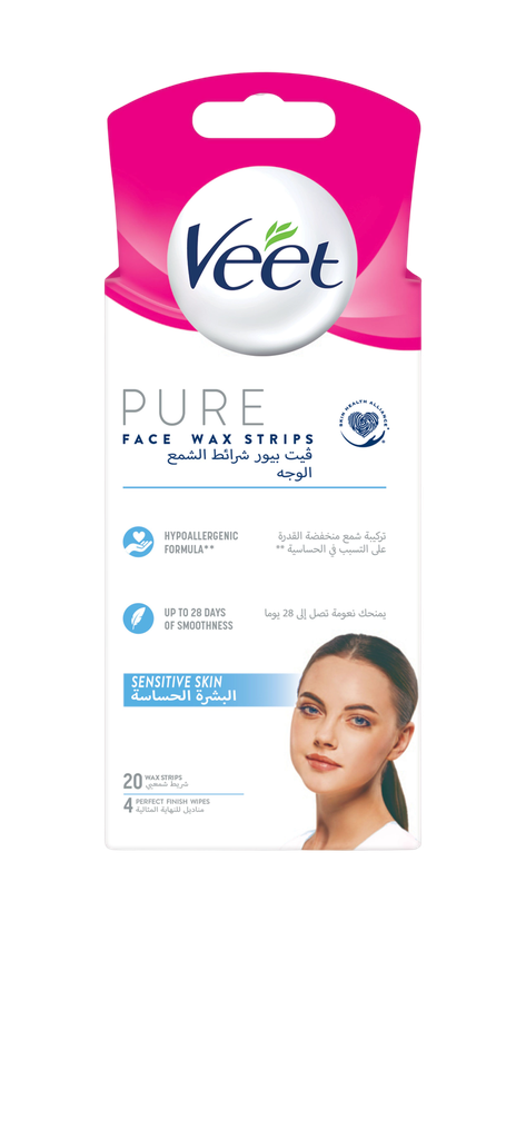 بيور شرائط الشمع الباردة الوجه - 20 شريط